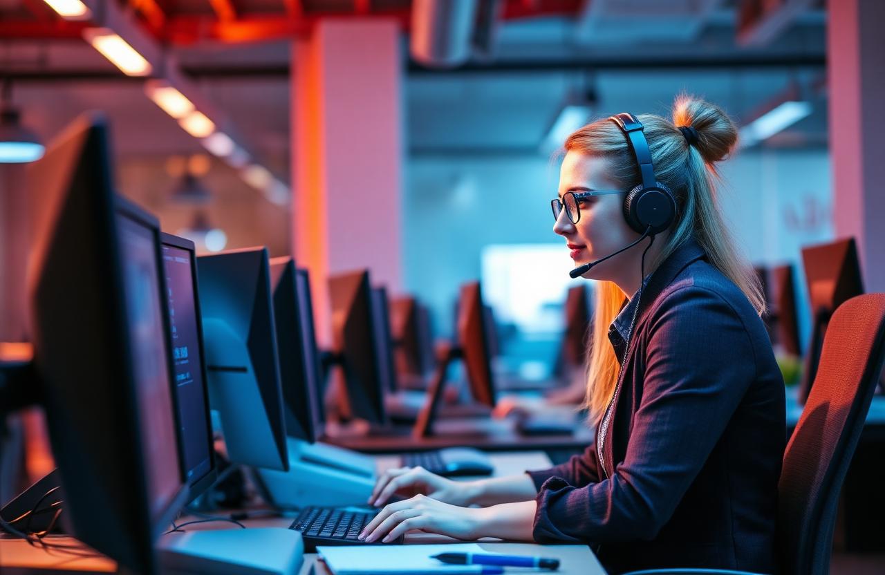 Help desk support team