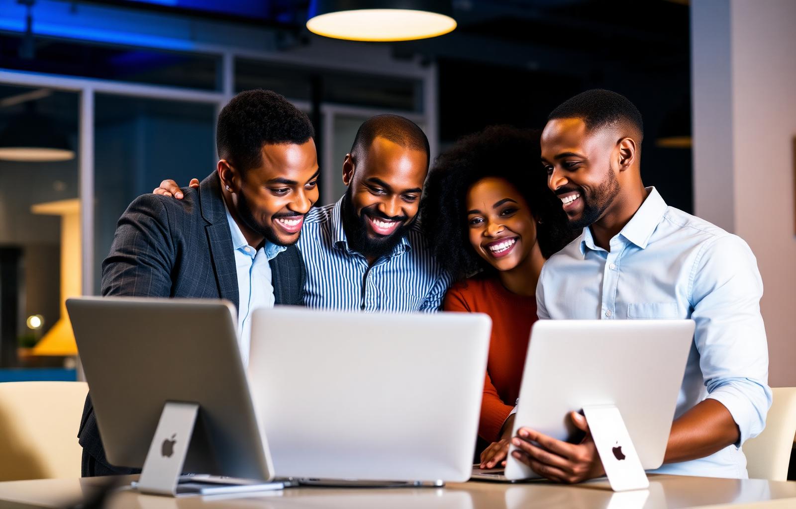 The Zanaph team collaborating